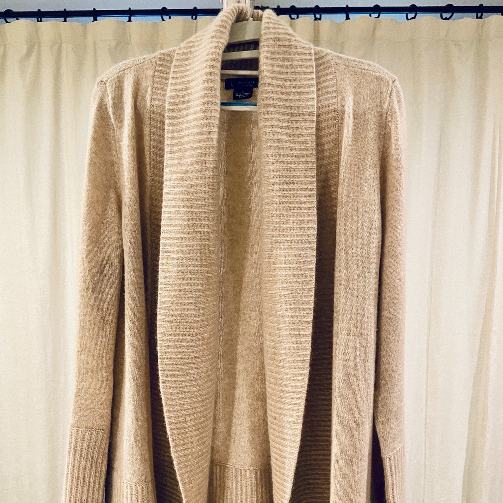 C by Bloomingdale's Shawl-Collar Cashmere Cardigan